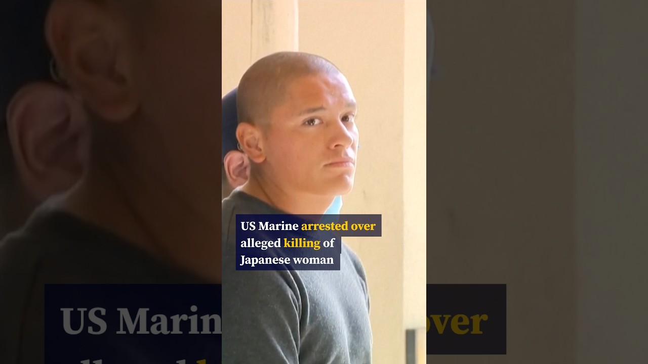 US Marine arrested on suspicion of murdering a Japanese woman