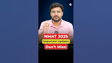 NMAT 2025 Updates You Can’t Miss!🔥Registration, Exam Dates & Top Colleges! #mba #nmat2025