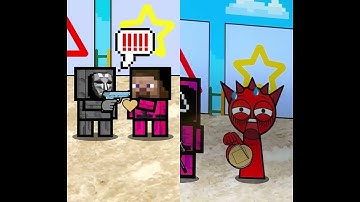 Sprunki Lime plays Squid Game Dalgona Candy