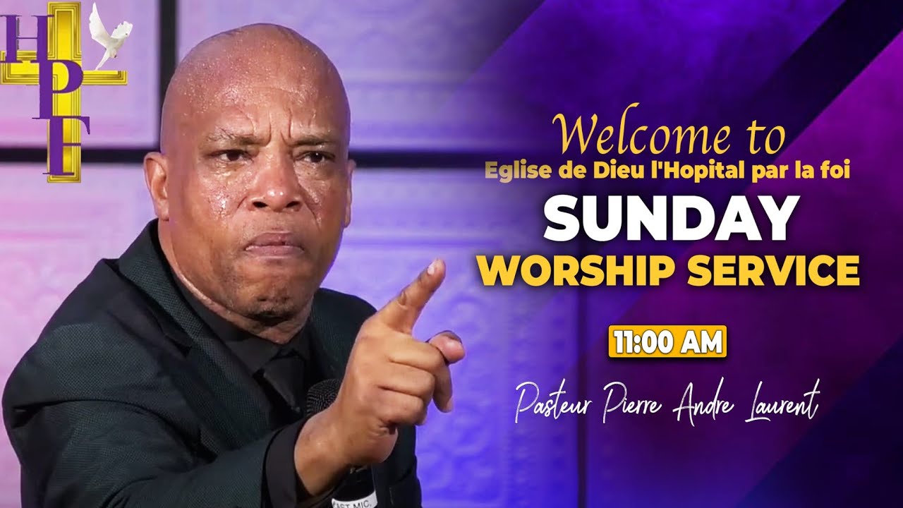 Eglise de Dieu l'Hopital par la foi Live Stream YouTube