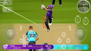 How to play cricket 24 in android Cricket 24 on mobile Cricket 24 android gameplay via yuzu emulator