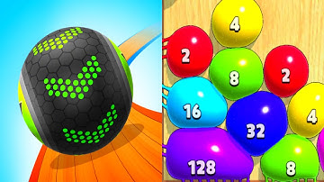 Going Balls Vs Blob Merge 3D | All Levels Gameplay (iOS, Android) | MRA Games