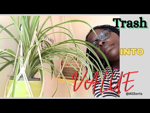 Turning trash into Value and a facelift to my Space
