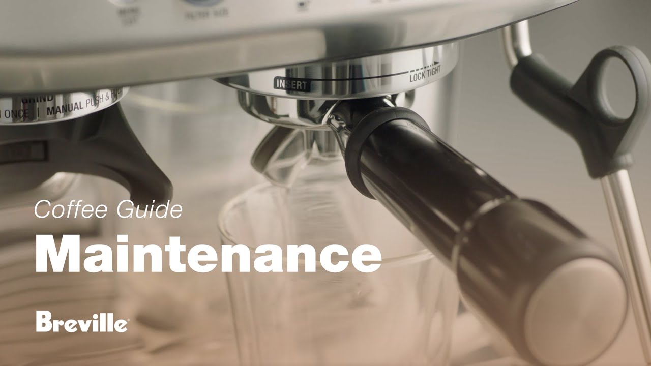 The Oracle® How to clean and maintain your espresso machine group