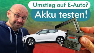 Batterie testen vom gebrauchten E-Auto – Elektroschrott nach 3 Jahren?