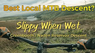 Slippy When Wet MTB Segment - Rochdale - Local Trail Guide with Commentary #mtb #garmin #strava