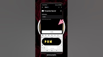 Pumptober Special, Blum Video Code