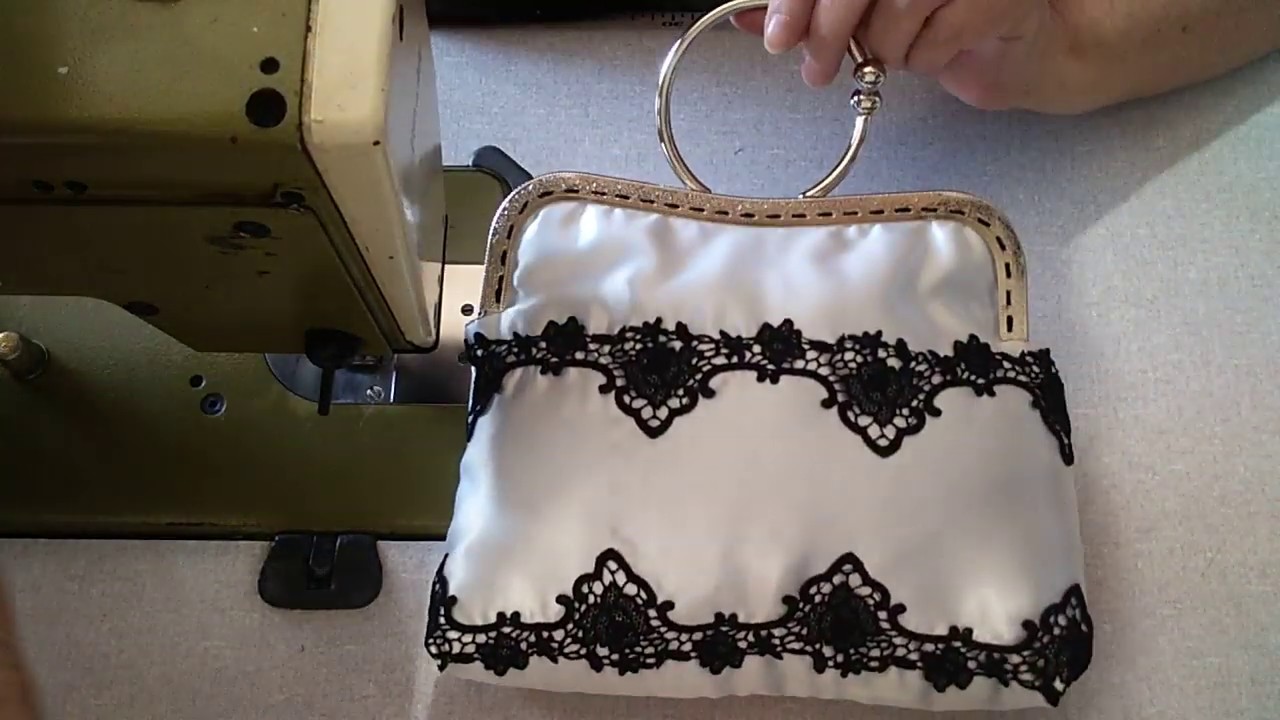 como hacer bolso de boquilla metalica de fiesta YouTube