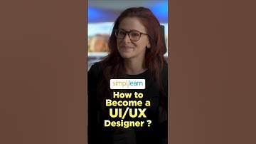 🔥UI/UX Design Career Roadmap #shorts #simplilearn