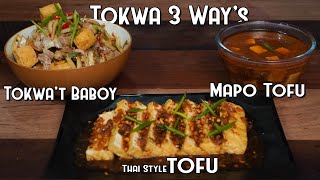 3 Ways Tokwa! Kasi Mahilig ka sa Madaming Option! |Rovi's Kitchen