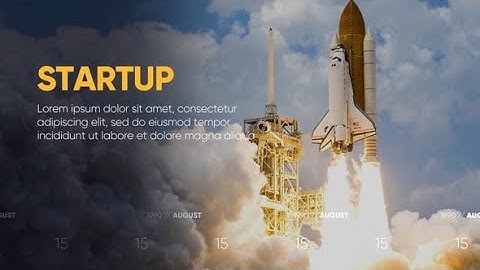 Top Apple Motion Projects: Corporate Slideshow - History Timeline // Final Cut Pro