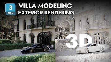 Villa Modelling - Exterior Rendering [3D WORKSHOP - DAY 1/2]
