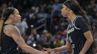 ANGEL REESE & KENNEDY CARTER LEAD SKY TO WIN | WNBA June 6th