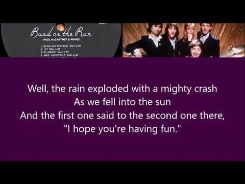 Paul McCartney & Wings  Band on the Run  +    lyrics