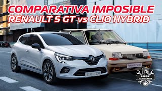 Renault 5 GT Turbo vs Clio Hybrid: COMPARATIVA Imposible