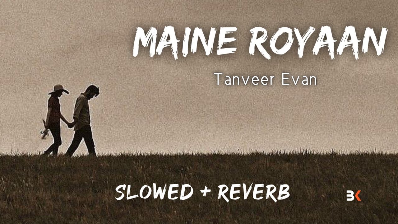 Maine Royaan - Tanveer Evan (Slowed + Reverb) - BK SLOWED MUSIC 2.0 ||