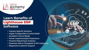 How Lighthouse ERP Powers Industries—and Your Career! | Learn Benefits of Lighthouse ERP Software