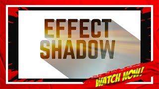 long shadow effect in corel draw | coreldraw tutorial tips for beginners by Adhi Waju