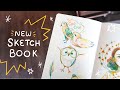 how to start a new sketchbook  ☀ DRAW WITH ME