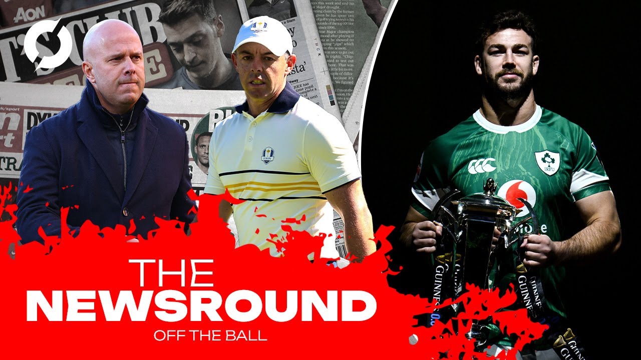THE NEWSROUND: Farrell names Ireland squad for Six Nations | Champions League teams | Rory McIlroy