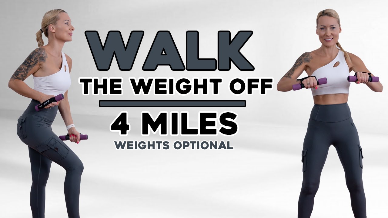 🔥4 MILE FAST WALK🔥 At Home | Fitness Videos🔥