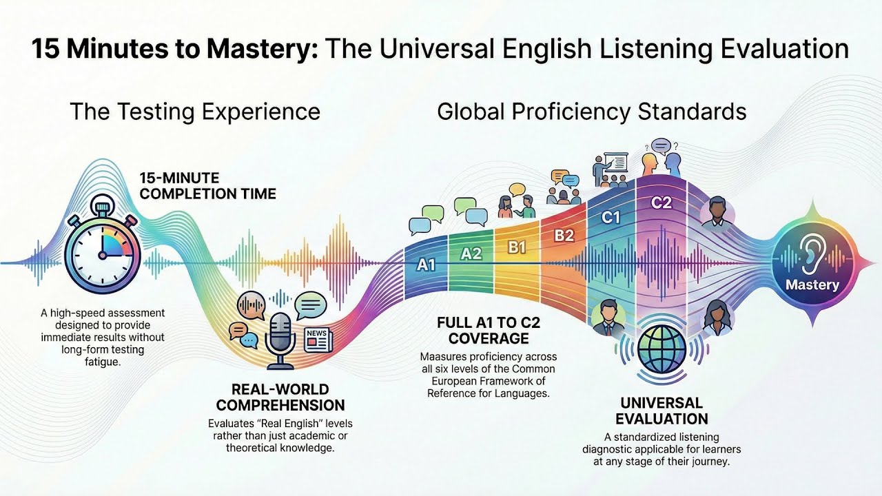 Test Your Real English Level In 15 Minutes — A1 To C2 Listening Test