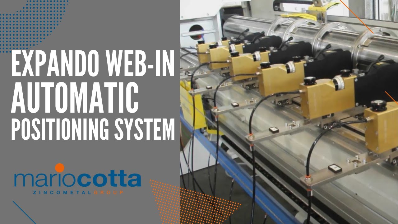 Mario Cotta Expando Slitting System - Web In Positioning