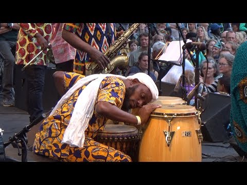 Gyedu Blay Ambolley & Sekondi Band - E day walk for Ground - LIVE at Afrikafestival Hertme 2019