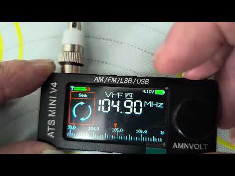 UNBOXING The COMPACT ATS Mini V4 Radio Receiver 