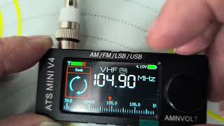 Unboxing The Compact Ats Mini V4 Radio Receiver