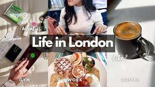 9-5 Work Week In My Life | What Life In London Looks Like | Cooking, Gym, Cleaning, USA Packing ✈️🇬🇧