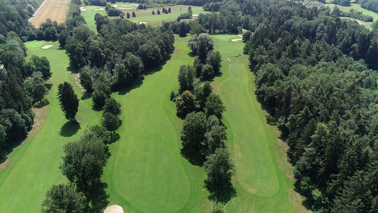 Waldbahnen im Golf Club Ulm e.V. YouTube