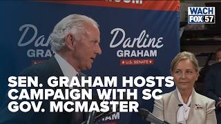 Sen. Darline Graham Hosts Press Conference with Gov. Henry McMaster Ahead of Special Primary Runoff