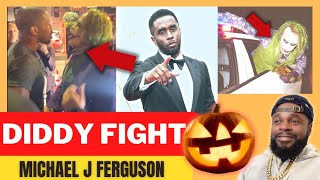 P. Diddy In Joker Costume Fights Actor Mike Ferguson On Halloween