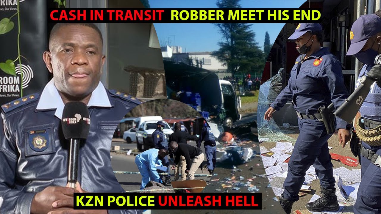 Грабители инкассаторских автомобилей встретили свой жестокий конец, полиция Квазулу-Натала устрои...