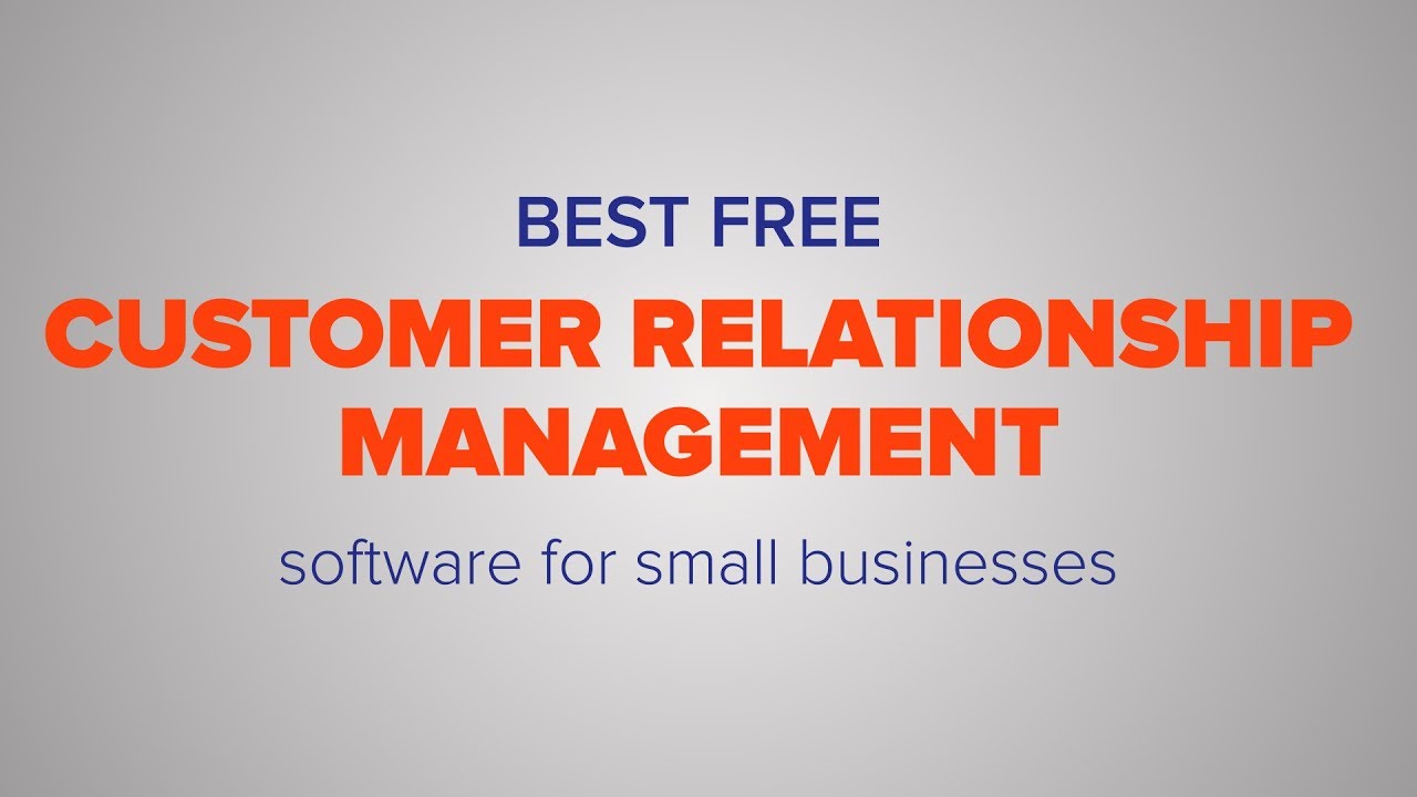 best free customer management software best free customer management software