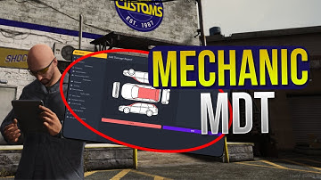 Mechanic MDT / Computer (ESX/QB) | FiveM Script Showcase