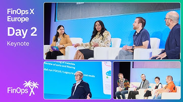 FinOps X Europe ‘24 Day 2 KEYNOTE: HSBC, Microsoft, AWS, FOCUS Stories & Usage, Cloud Sustainability