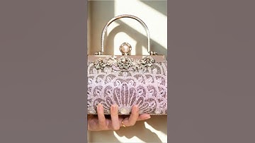 Túi dự tiệc trung niên sang trọng – Đính đá cao cấp #tuixachtrungnien #tuixachdutiec #tuidinhda #tui