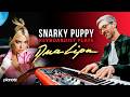 Snarky puppy keyboardist hears dua lipa for the first time