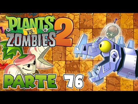 ¡EL DR. ZOMBI VUELVE CON SU DINOSAURIO ROBOT! | PARTE #76 | PLANTS VS ZOMBIES 2