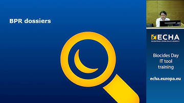 Biocides Day IT tool training