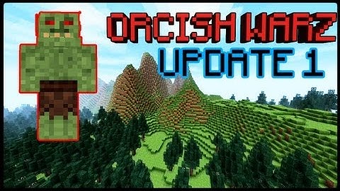 Minecraft adventure rpg map Orcish Wars update 1