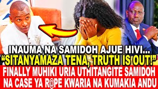 FINALLY MUHIKI(WOMAN FROM USA) URIA UTHITANGITE SAMIDOH NA CASE YA R@PE KWARIA NA KUMAKIA ANDU