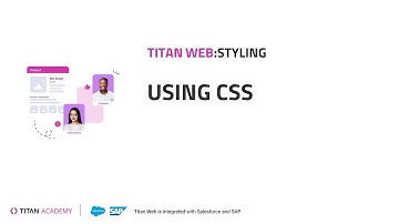 No-Code Alternative to Experience Cloud: Using CSS in Titan Web