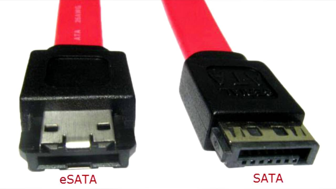SATA — eSATA переходник из обычного SATA-SATA кабеля.