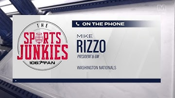 Mike Rizzo confident the Nationals can surpass expectations this season | The Sports Junkies