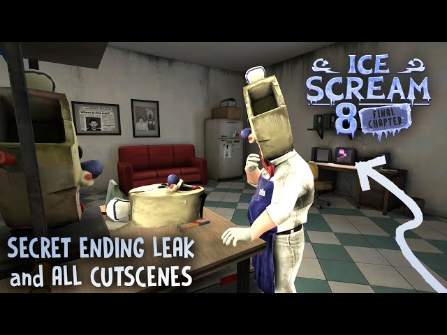 Ice Scream 8 NEW LEAK  Secret Message In Ice Scream 3 