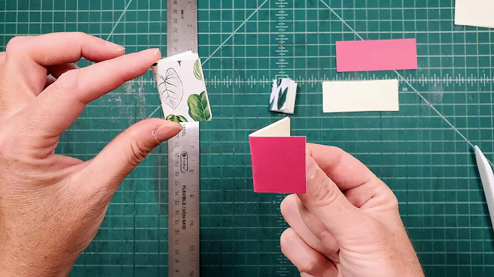 MAKE A TINY BOOK // Simple Tiny Book Tutorial with Minimal Supplies and Tools