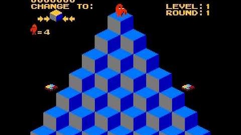 Q-bert (NES / Nintendo) - Vizzed.com GamePlay